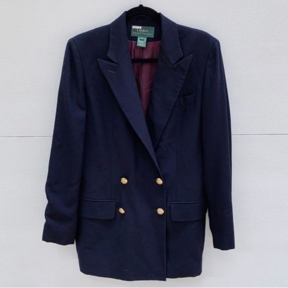 Lauren Ralph Lauren Jackets & Blazers - Lauren Ralph Lauren Wool Blue navy Blazer 22W